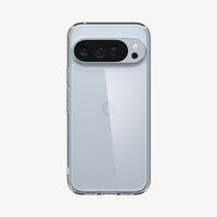 ACS09738 - Pixel 10 Pro XL Case Ultra Hybrid in crystal clear showing the back